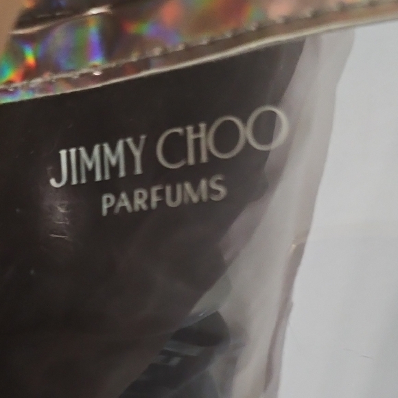 Jimmy Choo Gray and Silver Tote Bag Modern Design With Included Wallet - Picture 5 of 9